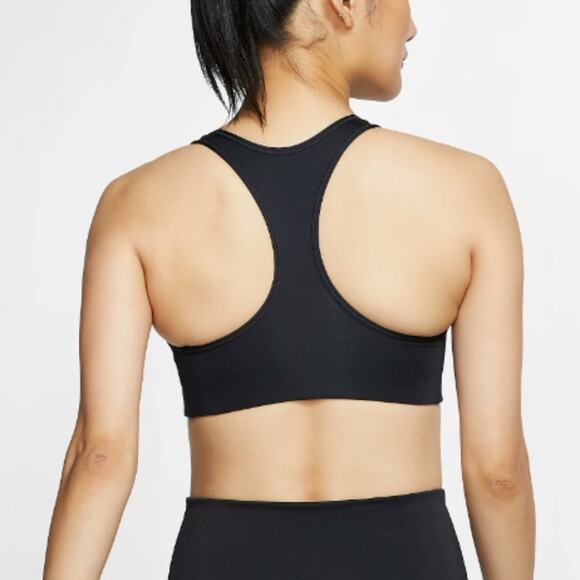 Bundle of 2 Nike Dri-FIT Swoosh Medium Support Sports Bra Black Size M - Picture 3 of 7